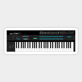 Yamaha DX7 Sticker